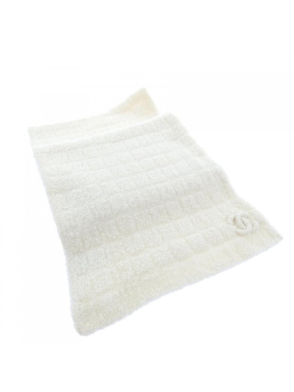 Chanel Scarf White